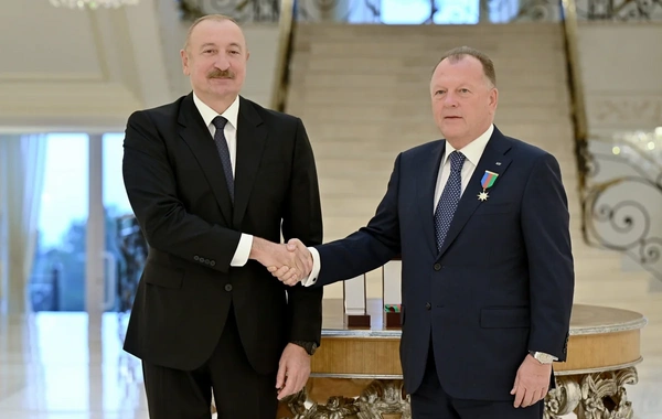 İlham Əliyev Beynəlxalq Cüdo Federasiyasının prezidentini qəbul edib