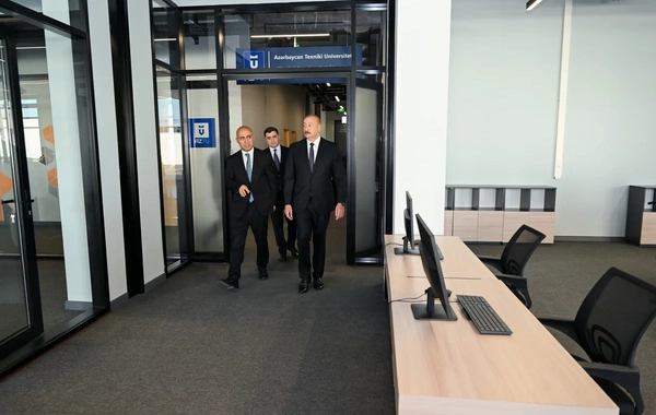 İlham Əliyev "SABAH.city" innovasiya şəhərciyinin birinci mərhələsinin açılışında iştirak edib