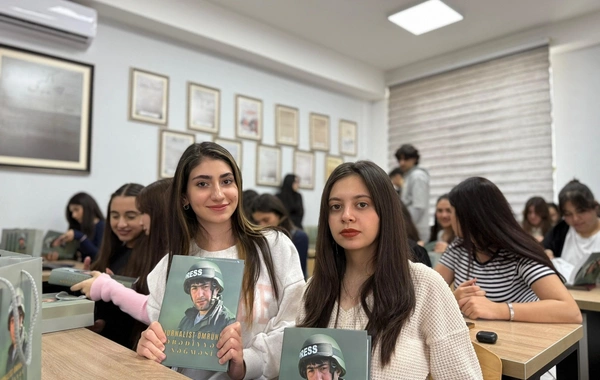 BDU-da şəhid jurnalist Məhərrəm İbrahimova həsr olunmuş kitabın təqdimatı keçirilib