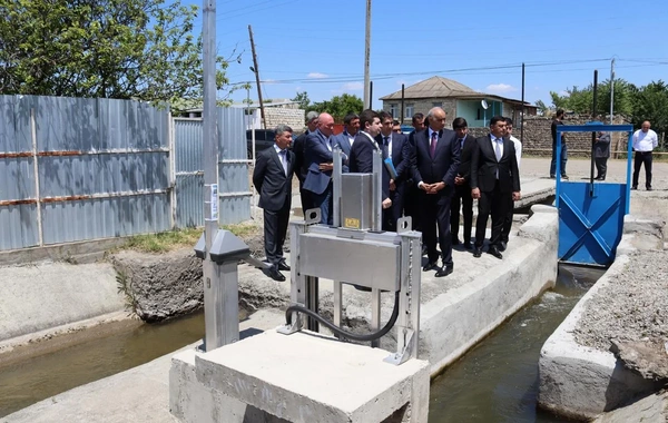 Ağstafanın Köçvəlili kəndi fasiləsiz içməli su ilə təmin edilib
