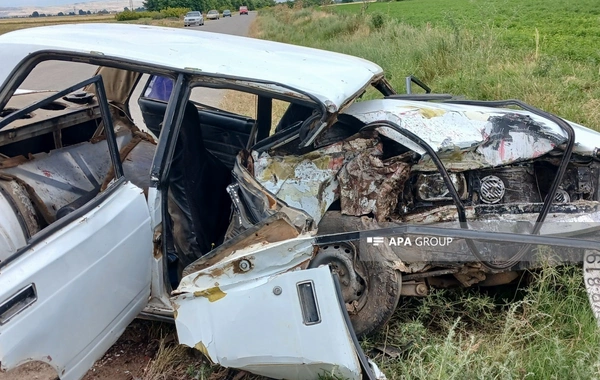 Goranboyda yol qəzasında iki nəfər ölüb, xəsarət alanlar var