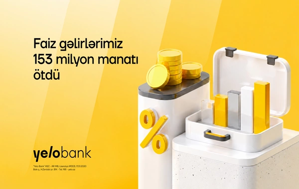 Yelo Bank 2026-cı ilin 3-cü rübünü artımla başa vurdu