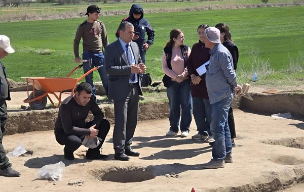 Azərbaycan və almaniyalı alimlər Ağstafada arxeoloji tədqiqatlar aparır