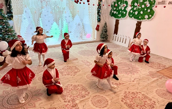 Leyla Əliyevanın təşəbbüsü ilə Gəncədə uşaq evində Yeni il tədbiri keçirilib