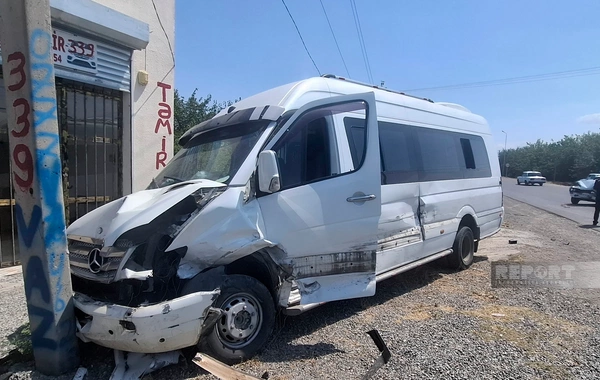 Goranboyda yol qəzası olub, 7 nəfər yaralanıb
