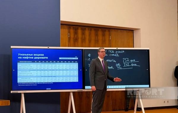 Aleksandar Vuçiç: Azərbaycanla elektrik stansiyasının tikintisi müqaviləsinin bir aya imzalanacağına ümid edirəm