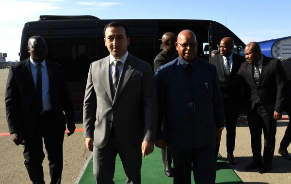 Zimbabve Milli Assambleyasının spikeri Azərbaycana rəsmi səfərə gəlib
