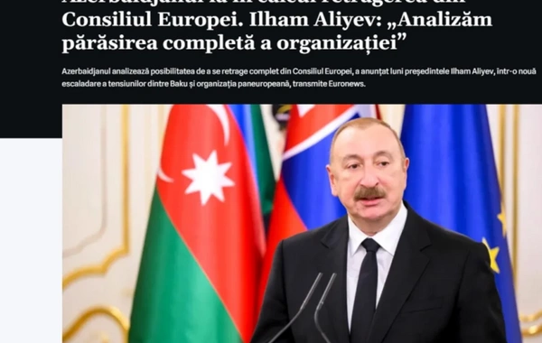 Dünya mediası Azərbaycan Prezidentinin IV Şuşa Forumundakı çıxışını işıqlandırmaqda davam edir