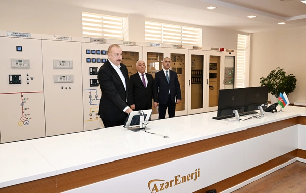 Xankəndi-1 elektrik yarımstansiyası istismara verilib