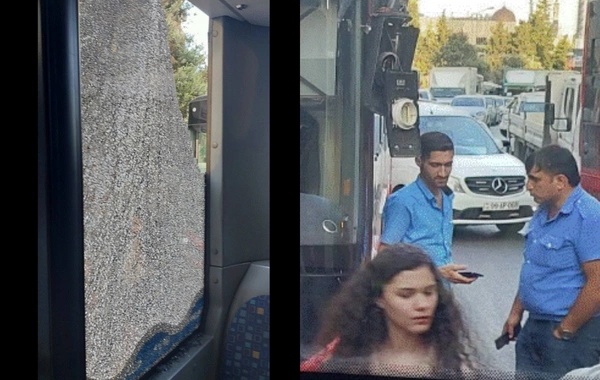 Bakıda sərnişin avtobusları toqquşdu