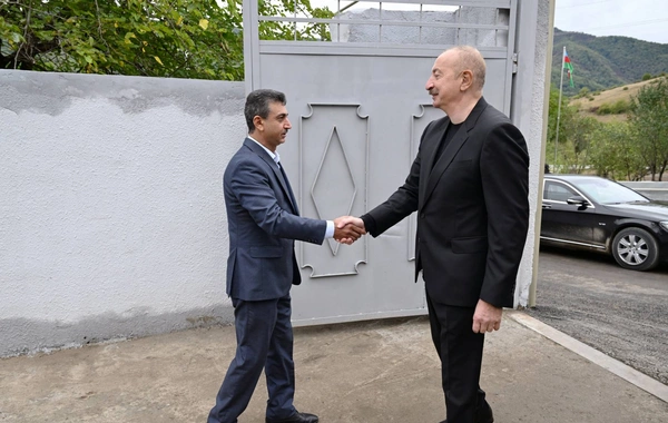 Prezident İlham Əliyev Xocalı rayonunun Badara kəndində olub