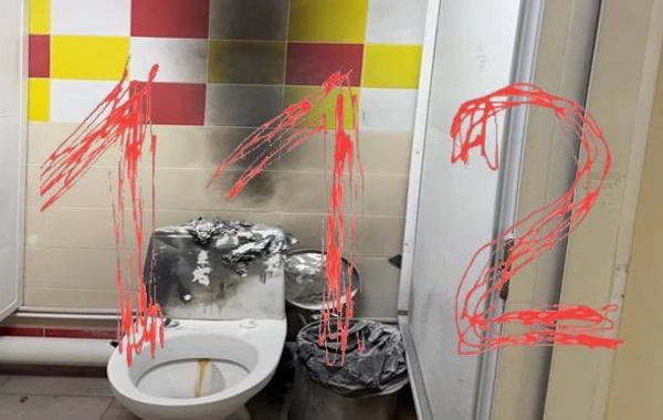 Rusiya şagird məktəbin sinif otağını yandırıb