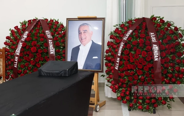 Çingiz Əlioğlu ilə vida mərasimi keçirilib