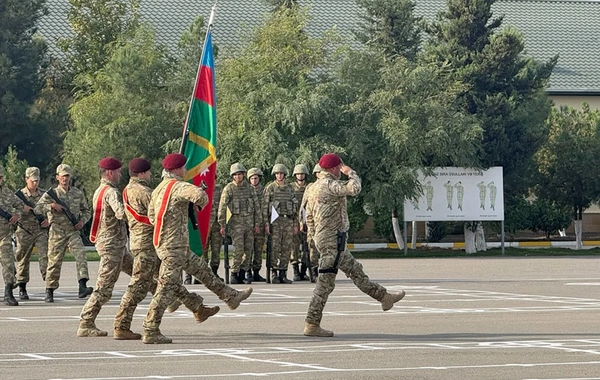 Hərbi vəzifəlilərin təlim toplanışları başa çatıb