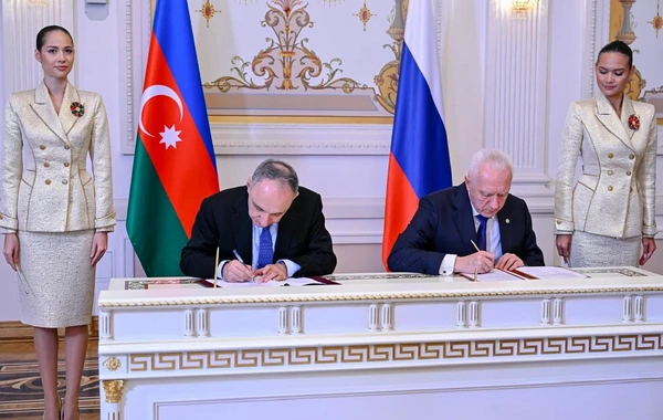 Kamran Əliyev rusiyalı həmkarı ilə əməkdaşlıq perspektivlərini müzakirə edib
