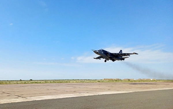 Aviation units performed training flights