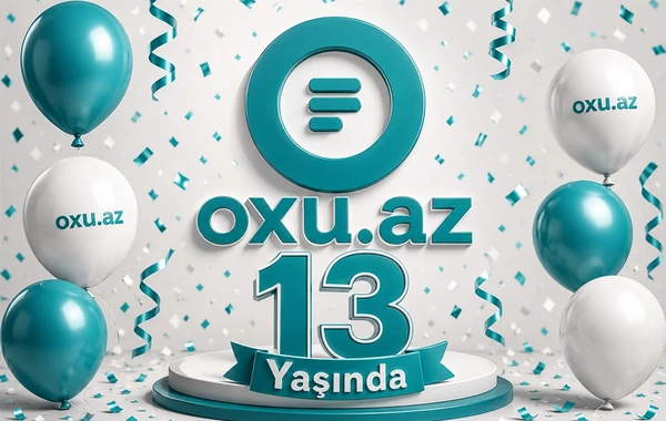 Oxu.Az 13 yaşında!