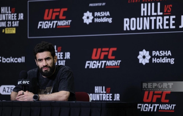 Tacikistanlı MMA döyüşçüsü: "Bakıda hər şey yüksək səviyyədədir"