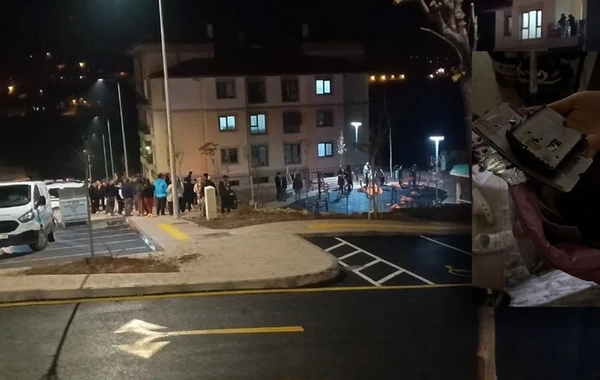 Şarjda qalan telefon bomba kimi partladı