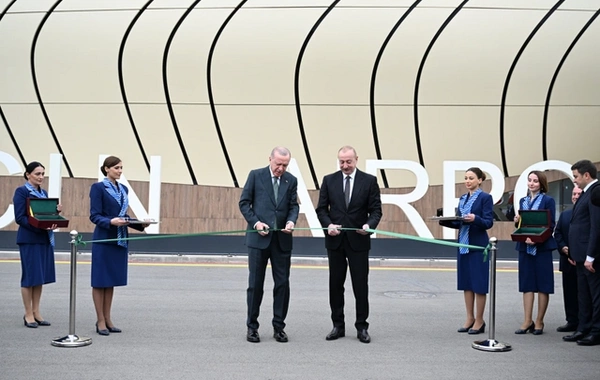 Laçın Beynəlxalq Aeroportunun açılış mərasimi keçirilib