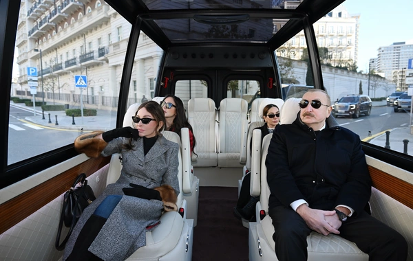 Prezident İlham Əliyev "Bakı Ağ Şəhər"də olub