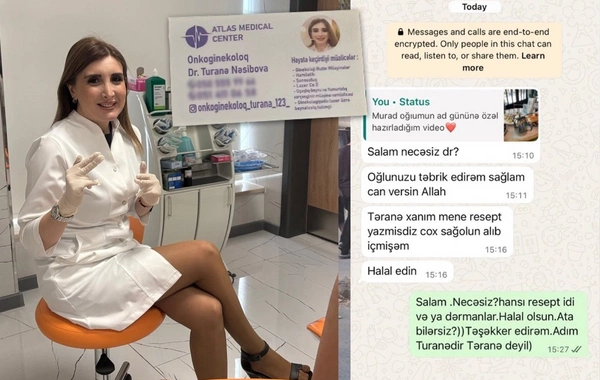 "Tibbi təhsili yoxdur, lakin həkimdir" - Onkoginekoloq Turanə Nəsibovadan ŞİKAYƏT