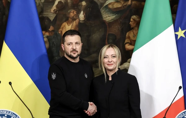 Meloni: Ukraynaya dəstək bizim mənəvi borcumuzdur