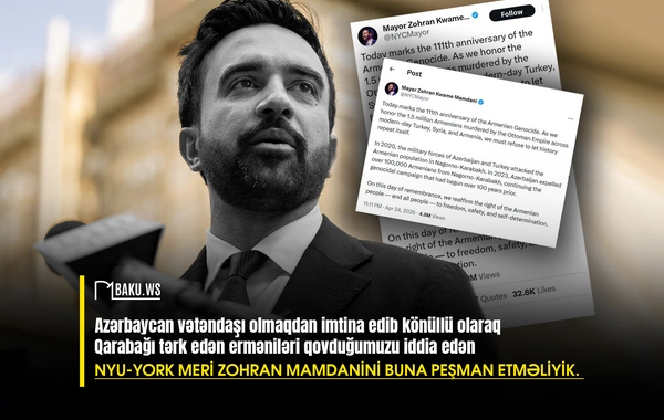 Nyu-York merinin Azərbaycana qarşı qərəzli kampaniyasına cavab olan petisiyanı sən də İMZALA!