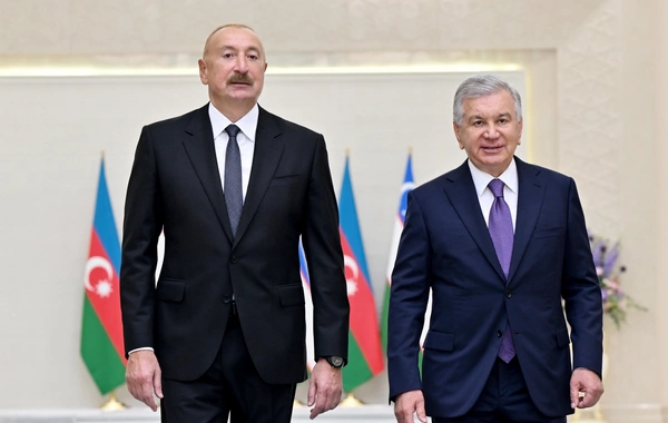 Daşkənddə Prezident İlham Əliyevin rəsmi qarşılanma mərasimi olub
