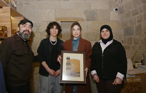 Buxara karvansarasının əsaslı bərpa və konservasiya işlərindən sonra açılışı olub