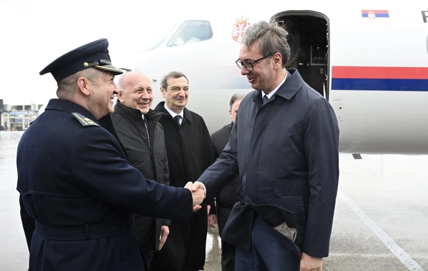 Serbiya Prezidenti Azərbaycana səfərə gəlib