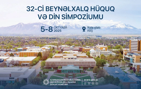 Komitə sədri 32-ci Beynəlxalq Hüquq və Din simpoziumunda iştirak edəcək