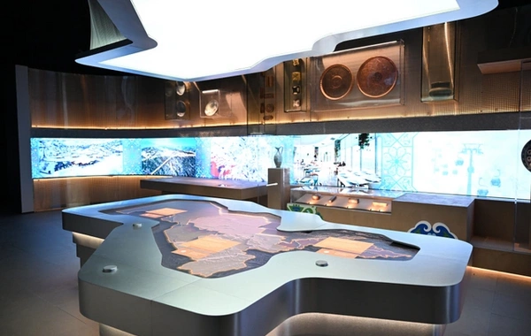 Президент Ильхам Алиев посетил Центр исламской цивилизации в Ташкенте