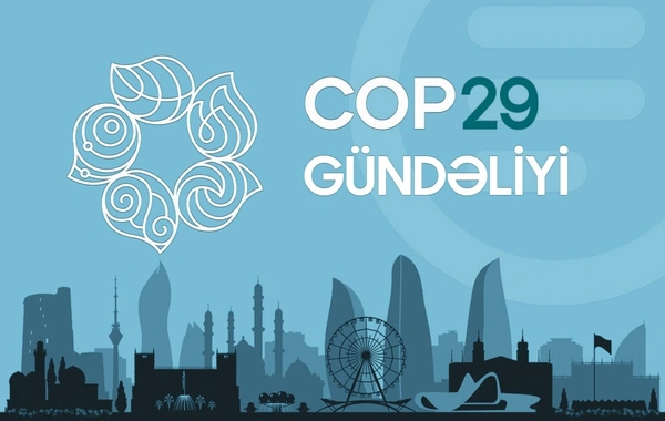 Программа мероприятий COP29 - 12.11.2024