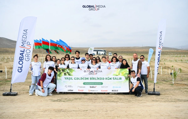 "Global Media Group"un təşəbbüsü ilə növbəti ağacəkmə aksiyası keçirilib