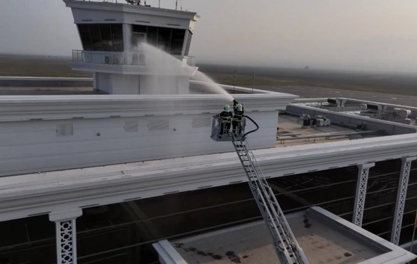 FHN Qəbələ aeroportunda təlim keçirib