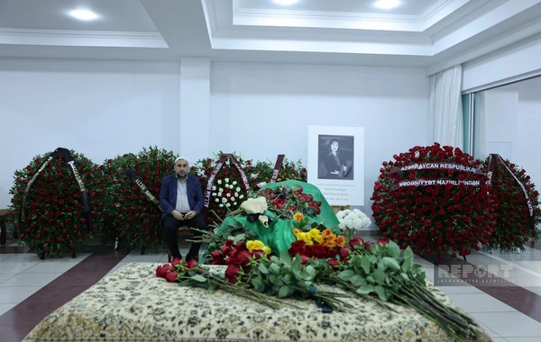 Əminə Yusifqızı ilə vida mərasimi başa çatıb