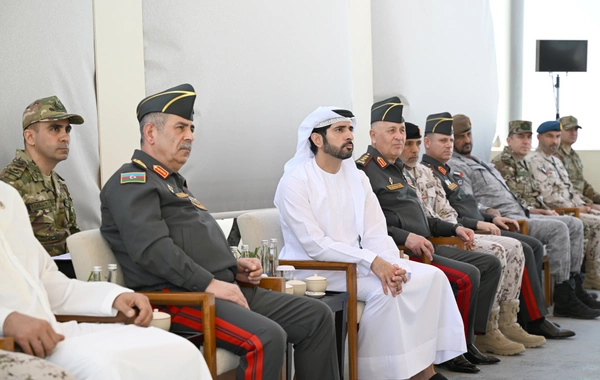 Azərbaycanın və BƏƏ prezidentləri Əbu-Dabidə "Sülh Qalxanı – 2026" birgə əməliyyat-taktiki təlimini izləyiblər