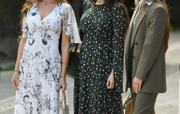 Мехрибан Алиева приняла участие в церемонии открытия проекта реставрации катакомб Святой Коммодиллы в Ватикане