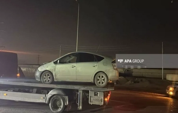 Bakıda zəncirvari qəza, dörd avtomobil toqquşdu