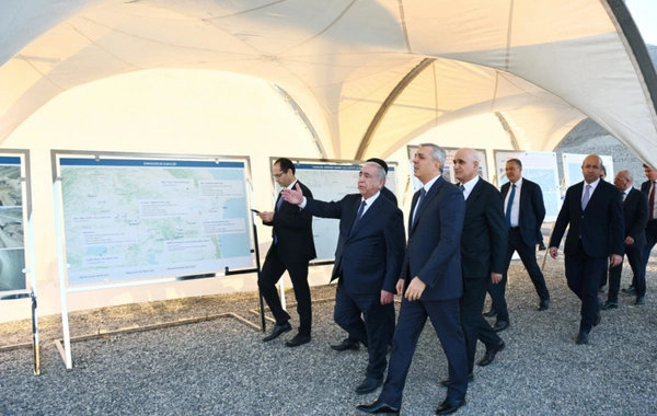 Zəngəzur dəhlizi üzrə görülən işlər və Ağbənd-Kəlalə körpüsünün inşası prosesi ilə tanışlıq olub