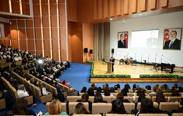 Şəkidə "Ümummilli Lider Heydər Əliyev və Azərbaycanın mədəniyyət dəyərləri" mövzusunda tədbir keçirilib