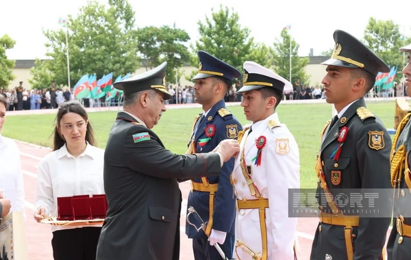 Heydər Əliyev adına Hərbi İnstitutda buraxılış mərasimi keçirilib