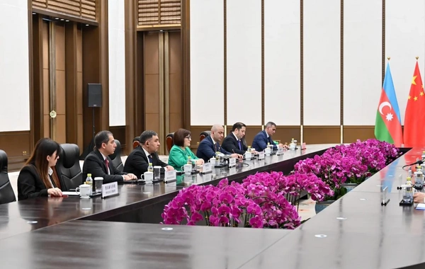 Sahibə Qafarova çinli parlamentari ilə ikitərəfli əlaqələri müzakirə edib