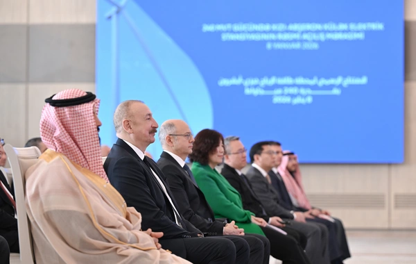 В Баку состоялась церемония официального открытия ветряной электростанции "Хызы-Абшерон"