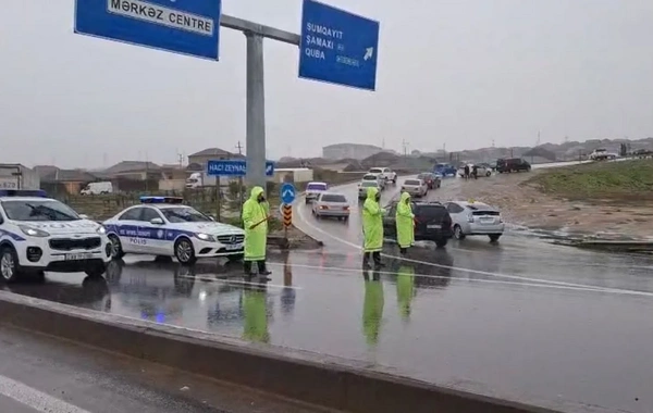 DYP: Aramsız yağan yağışların yaratdığı çətinliklər aradan qaldırılır