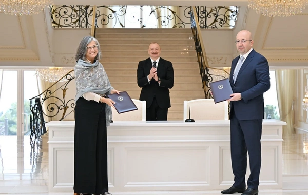 Prezident İlham Əliyev BMT-nin Məskunlaşma Proqramının icraçı direktorunu qəbul edib
