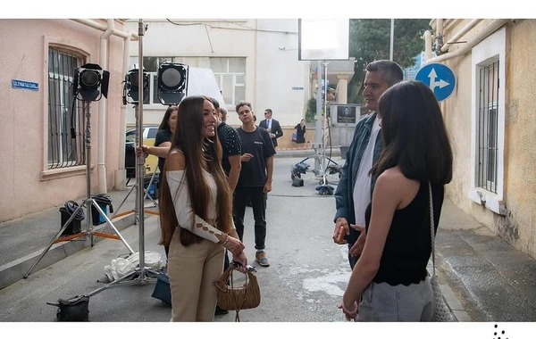Arzu Əliyeva Vətən müharibəsindən bəhs edən bədii filmin çəkilişləri ilə maraqlanıb - FOTO