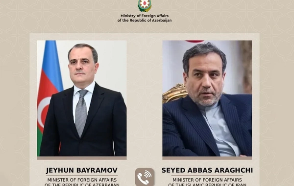 Jeyhun Bayramov discussed security issues in the Caspian region with his Iranian counterpart