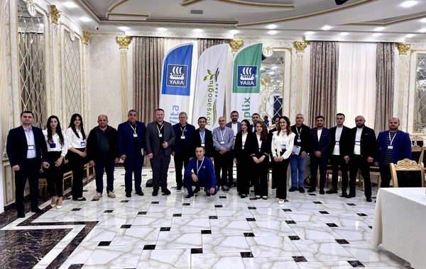 "Rövşənoğlu Agro" - "YARA" şirtkəti ilə birgə yerli fermerlər üçün ixtisaslaşmış seminar təşkil etdi